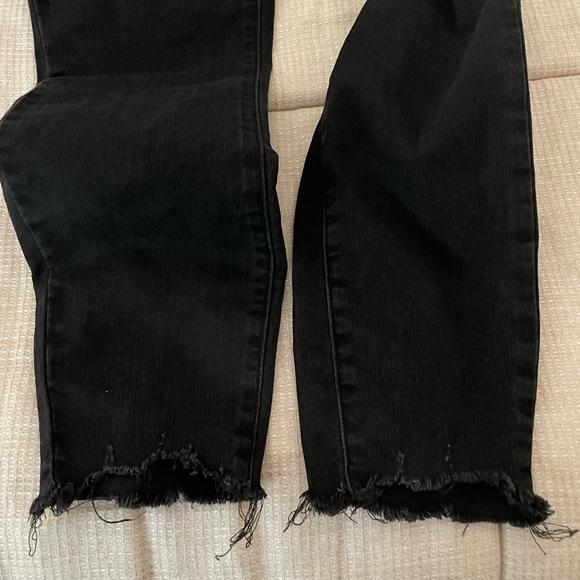 Paige Black Distressed Jeans - Picture 4 of 6